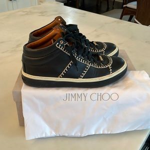 Jimmy Choo Bells mid-rise sneakers